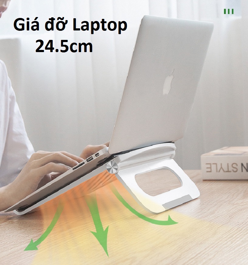 Bàn kê Laptop đa năng có quạt tản nhiệt xoay thông minh F126 (Đen) - Bàn  Laptop Đa Năng | FTPComputer.com