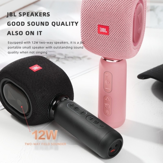 JBL KMC 650 Professional Karaoke Microphone Portable Bluetooth