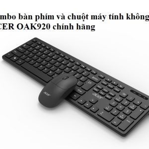 Combo Bàn Phím Và Chuột Máy Tính Không Dây ACER OAK920 Chính Hãng