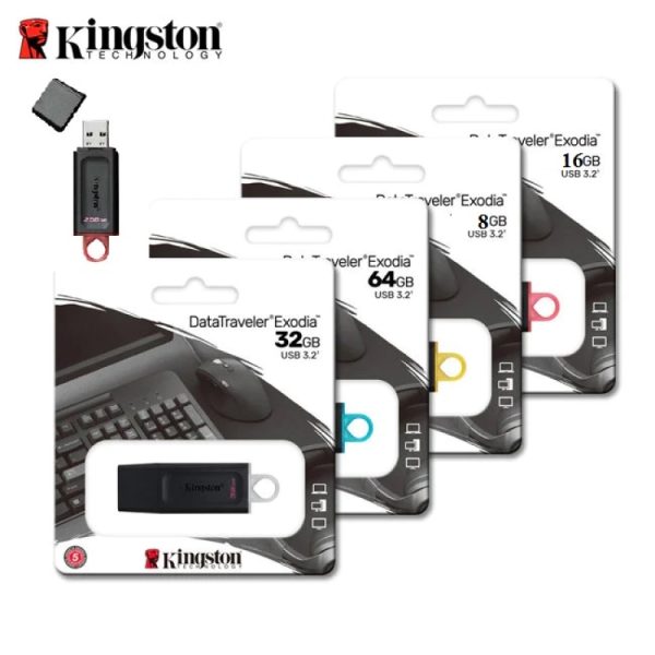 Usb 3.2 kingston datatraveler exodia 8GB