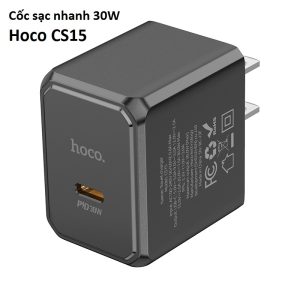 Cốc sạc nhanh 30W Hoco CS15