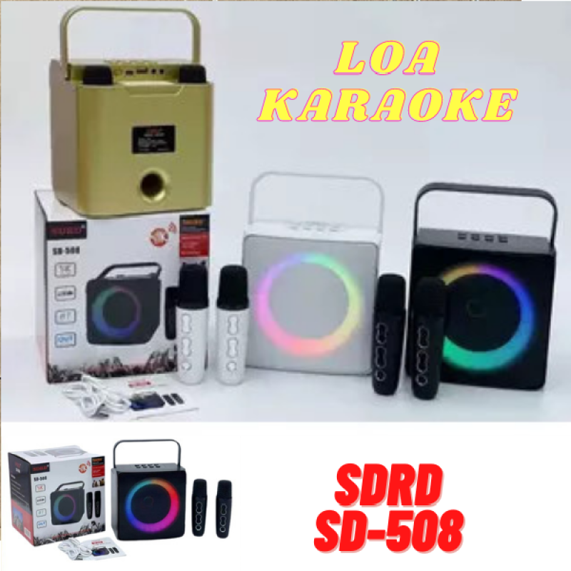 Loa Karaoke SDRD SD-508 (Kèm 2 Mic)