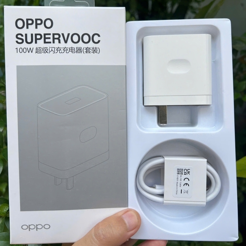 Bộ Sạc Nhanh 100W SUPER VOOC OPPO Cổng USB Ra Type C