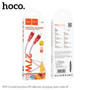 Cáp Sạc Nhanh 27W Hoco X99 Typec Ra Lightning