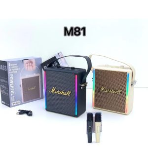 Loa Bluetooth Karaoke Marshall M81 Pro Kèm Mic