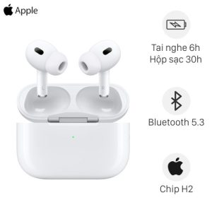 Tai Bluetooth Apple AirPods Pro (trắng) Sạc Ko Dây Xịn