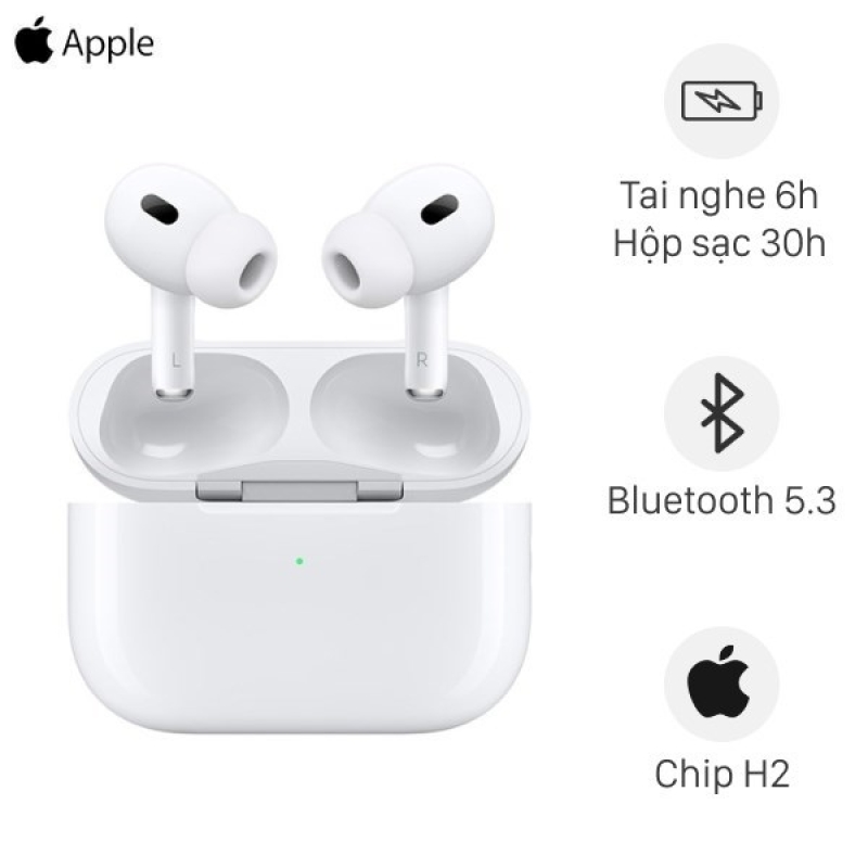 Tai Bluetooth Apple AirPods Pro (trắng) Sạc Ko Dây Xịn