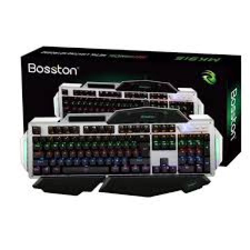 Bàn Phím Cơ Máy Tính Có Dây Bosston Mk915 Full Led