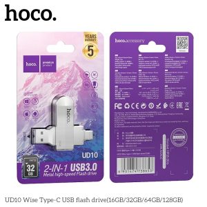 USB 3.0 Hoco UD10 2 Đầu (USB+Type-C) 90MB 32GB