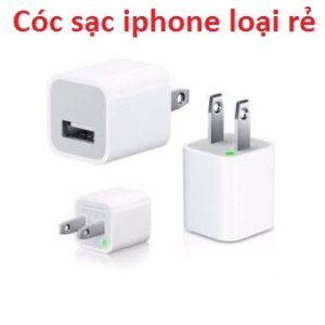 Cóc Sạc Iphone Loại Rẻ