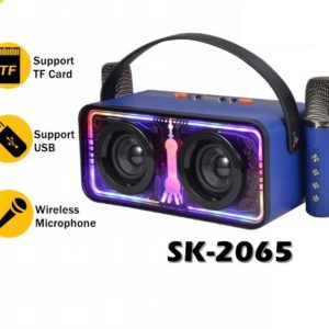 Loa Karaoke Bluetooth Qixi SK-2065 Kèm 2 Micro