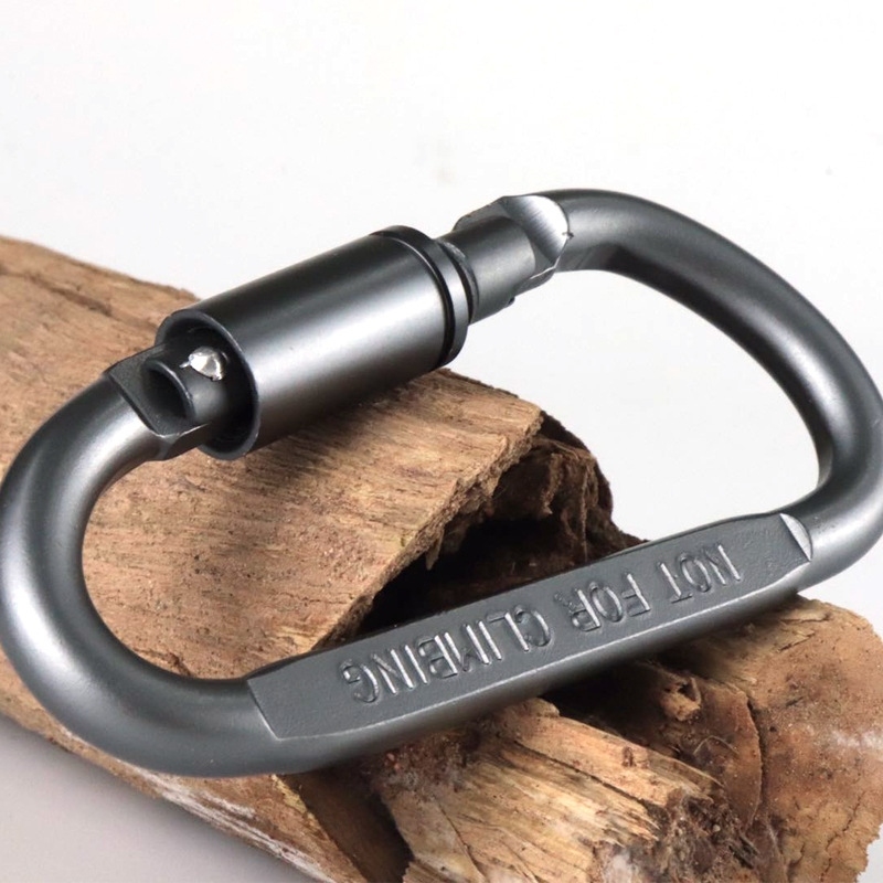 Đai Móc Quần Nhôm Carabiner Hình Chữ D