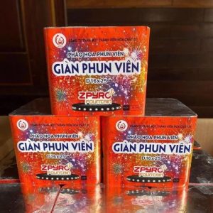 Pháo Hoa/Giàn Phun Viên Loại Đặc Biệt D16 X 25 (DD)