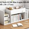 Kệ Sách Gỗ Để Bàn 4 Ngăn HD-096 (48 X 30 X 17cm)