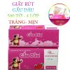 Khăn Giấy Khô Gấu Dâu (Gói 500 Tờ X 4 Lớp)