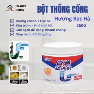 Bột Thông Cống Hương Bạc Hà 260g