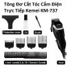 Tông Đơ Cắt Tóc Cắm Điện Trực Tiếp Kemei KM-737 (PRM)