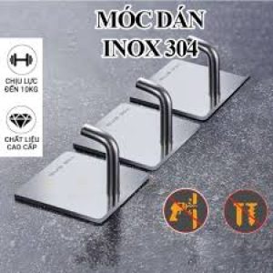 Móc Treo đồ Dán Tường Inox 304 Số 7 D200