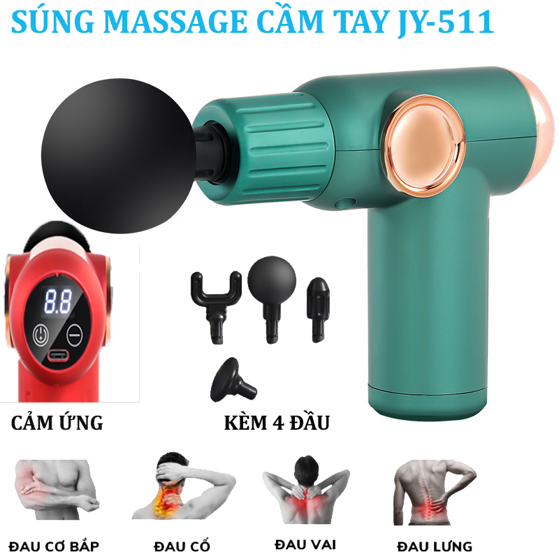 Máy Massage Gun 511 Màn Hình Led Cảm Ứng