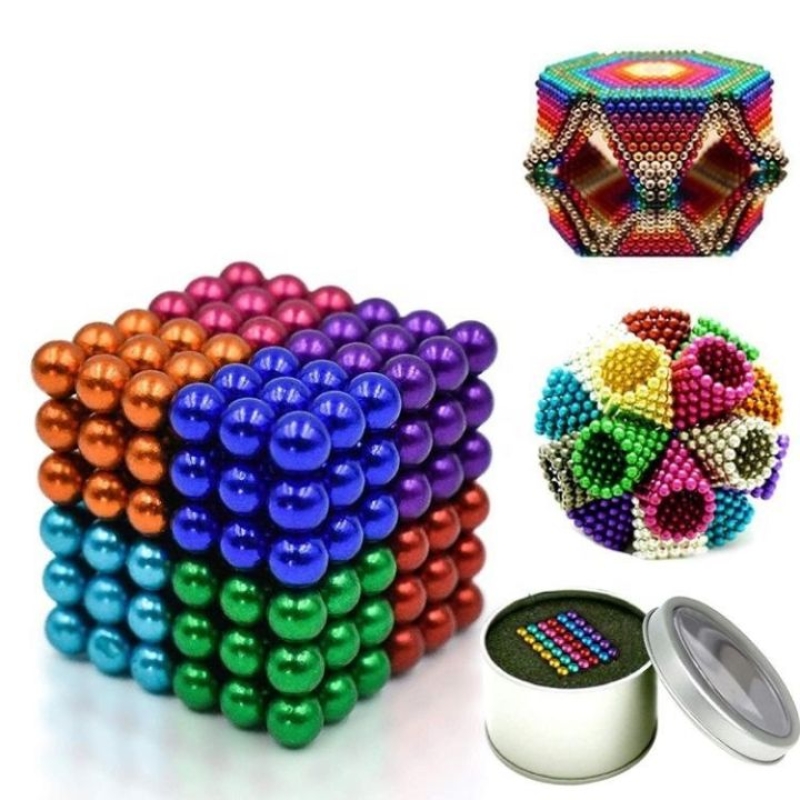 Bi Nam Châm Tròn - Bucky Ball 3mm 8 Màu