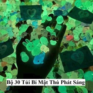 Bộ 30 Túi Bí Mật Thú Phát Sáng