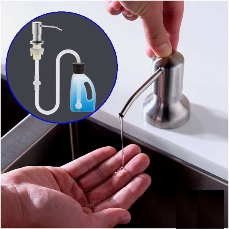 Bơm Hút Nước Rửa Chén Rất Tiện Lợi (Có Dây) Gắn Lavabo Chậu Chén