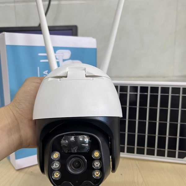 Camera năng lượng xoay 360 GASY2-4G App Camhipro (đặt trước 2 tiếng)