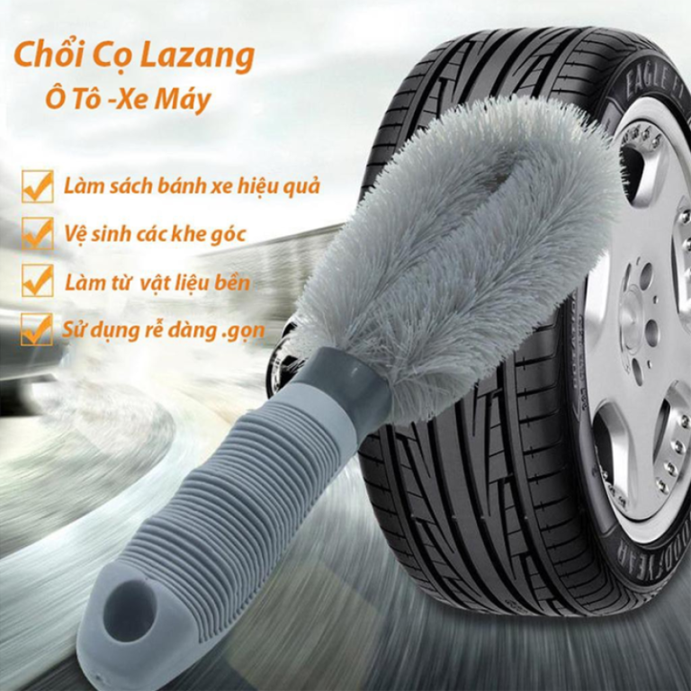 Chổi Cọ Rửa Xe Hơi Tay Cầm Thẳng///DL - LINH KIỆN LÂM MUSIC