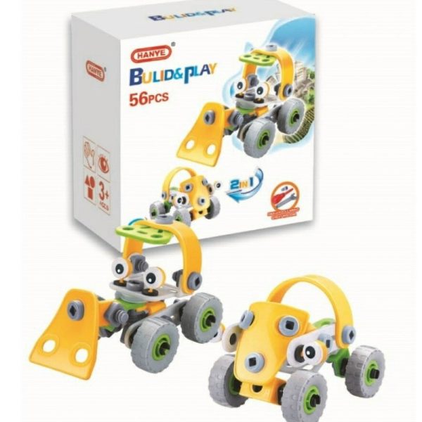 Đồ Chơi Lắp Ghép Xe Mô Hình Build&Play Hanye///