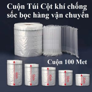 Cuộn Túi Cột Khí Chống Sốc 20cm X 100M