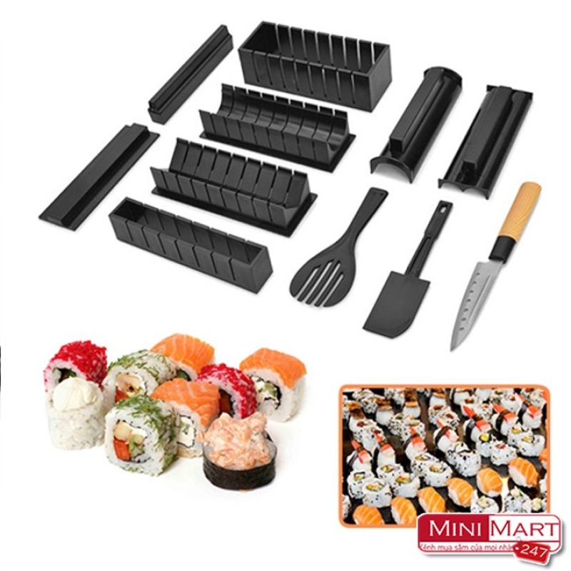 Dụng Cụ Làm Sushi 10 Món