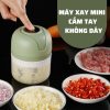 Máy Xay Tỏi Xài Pin 250ml 50w Mẫu 2022