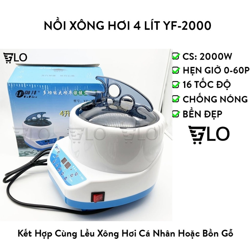 Nồi Xông Hơi 4 Lít