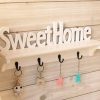 Kệ Trang Trí Treo Tường Có 4 Móc SweetHome