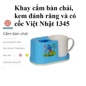 Khay Cắm Bàn Chải, Kem đánh Răng Và Có Cốc Việt Nhật 1345