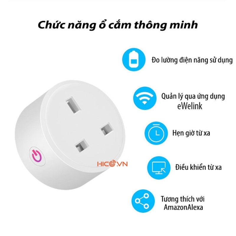 Ổ ĐIỆN ĐIỀN KHIỂN TỪ XA BẰNG WIFI