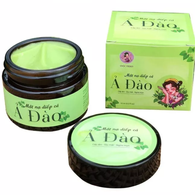 MẶT NẠ DIẾP CÁ Ả ĐÀO MỘC NHAN NATURAL