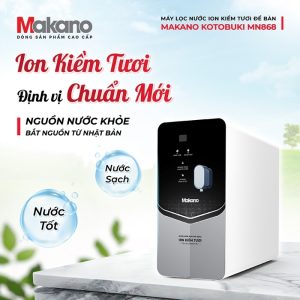 Máy Biến đổi Nước Ro Thành Ion Kiềm Makano MN068 (Đặt Trong Ngày)