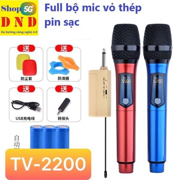 Mic Đa Đăng Ko Dây TV-2200///