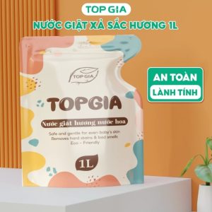 Nước Giặt Xả Sắc Hương Top Gia 2in1 Túi 1L