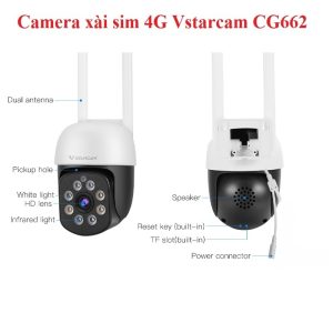 Camera Xài Sim 4G Vstarcam CG662