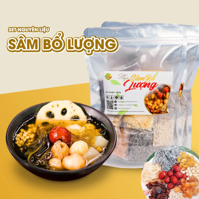 SET SÂM BỔ LƯỢNG 400G