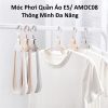 Móc Phơi Quần Áo E5/ AMOC08 Thông Minh Đa Năng