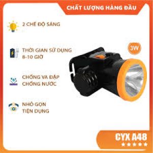 Đèn đội đầu CYX A48. Pin 3v7