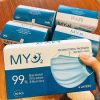 Khẩu Trang Y Tế MYO2 4 Lớp (hộp 50 Cái) Màu Xanh