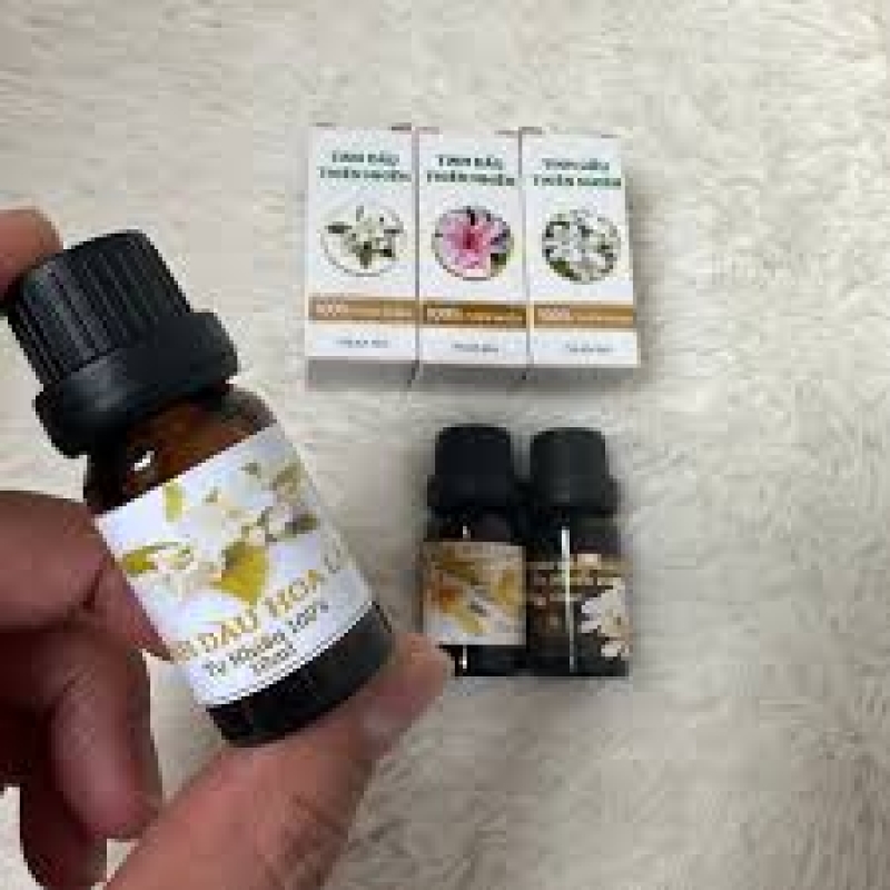 Chai Hương Tinh Dầu Cho Đèn Ngủ 10ml (nắp đen)