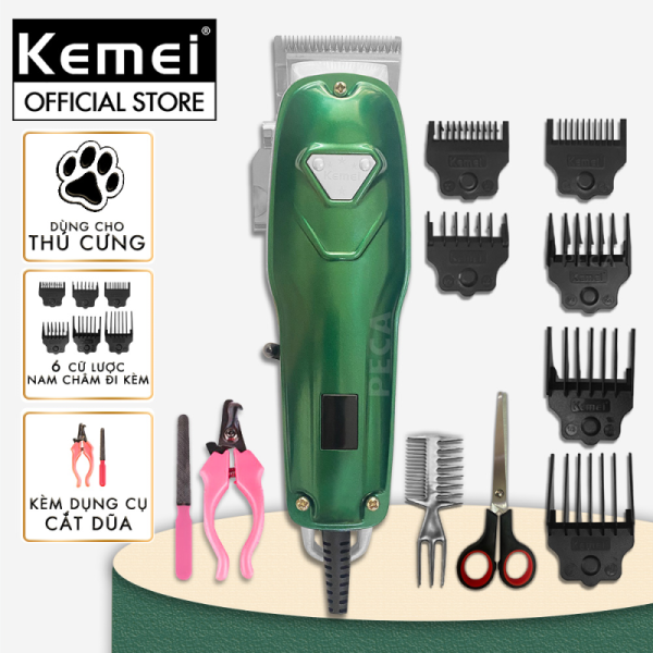 TÔNG ĐƠ KEMEI KM CW22 CẮT TỈA LÔNG CHÓ MÈO