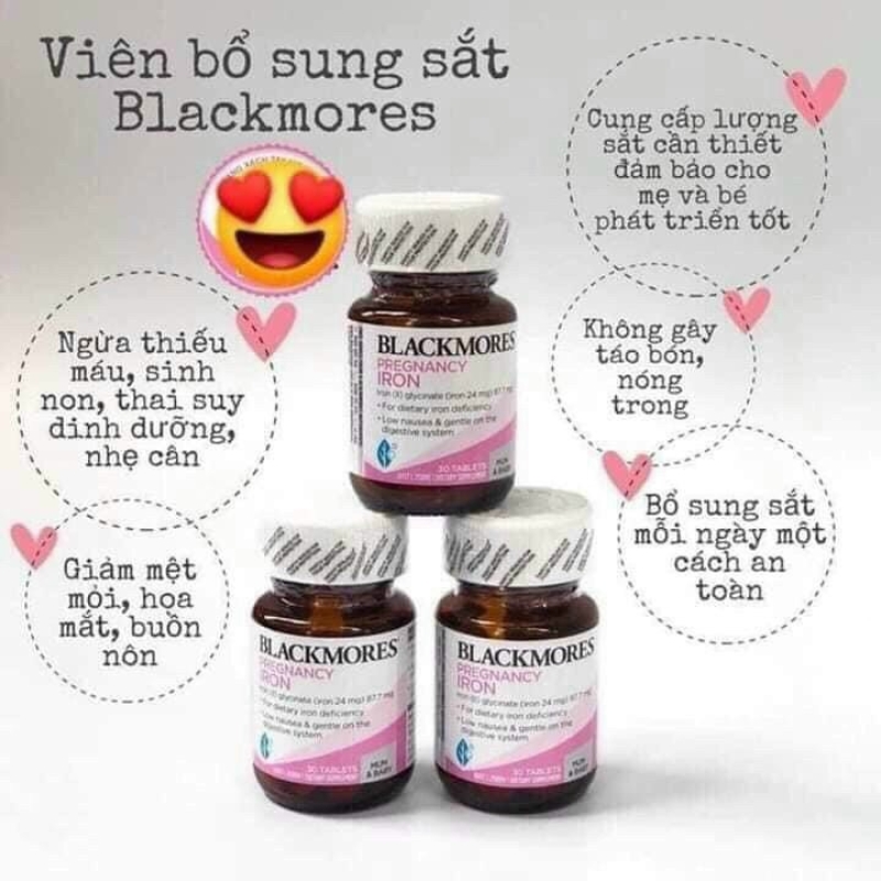 Viên Bổ Sung Sắt Blackmores