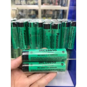 Pin 3v7, 4v2 Panasonic 4200mah Đầu Bằng