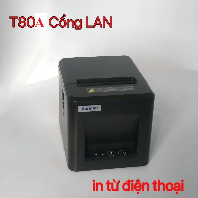 Máy In Hoá đơn Xprinter XP-T80A [Cổng LAN] VH